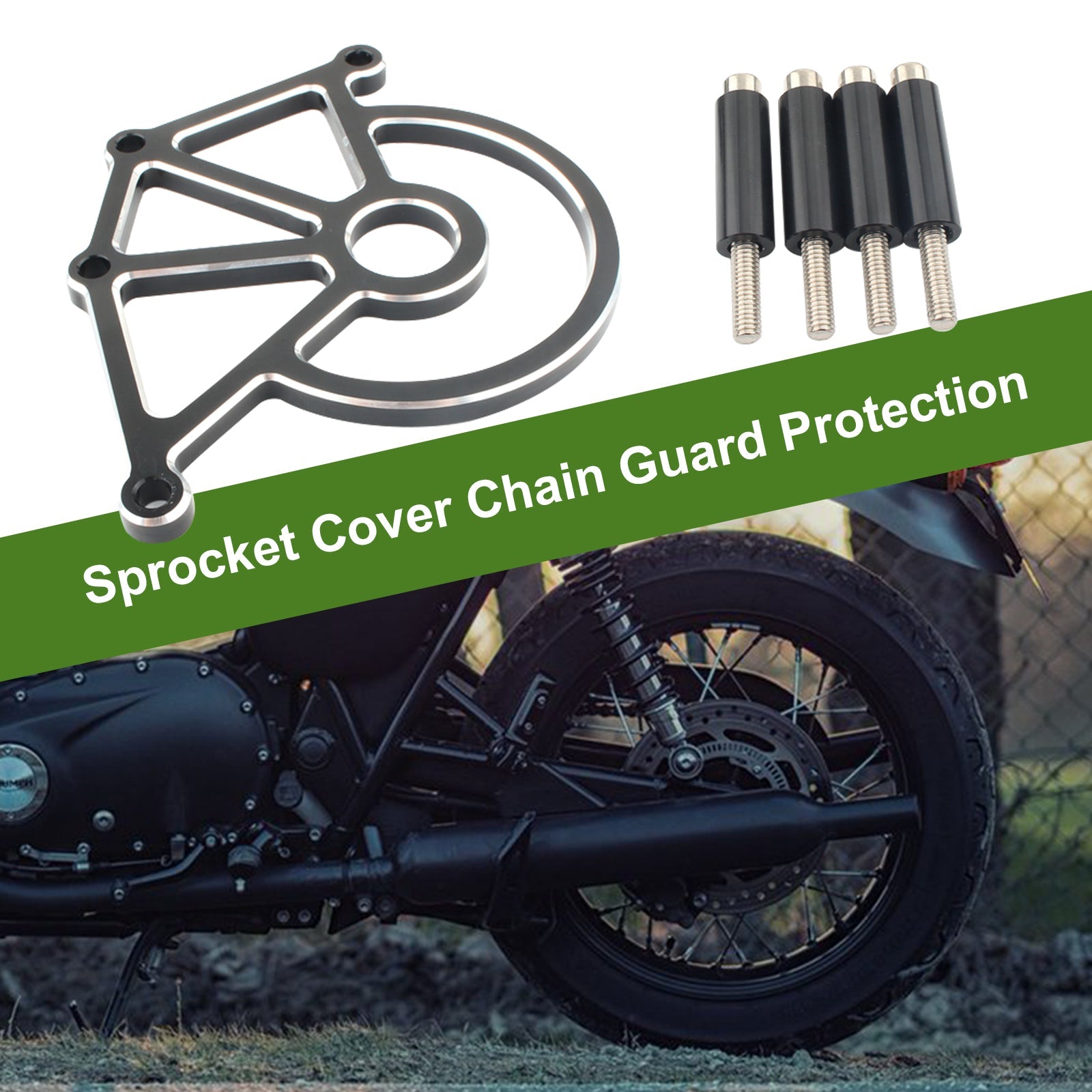 Sprocket Cover Chain Guard Protection For Hinkley Bonneville Thruxton Generic