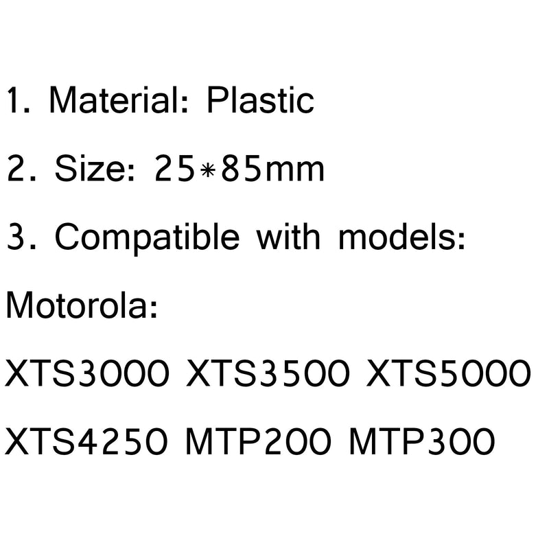 Clip de cinturón de batería para radios Motorola XTS5000 XTS3500 XTS3000 Reemplazo NTN8266 