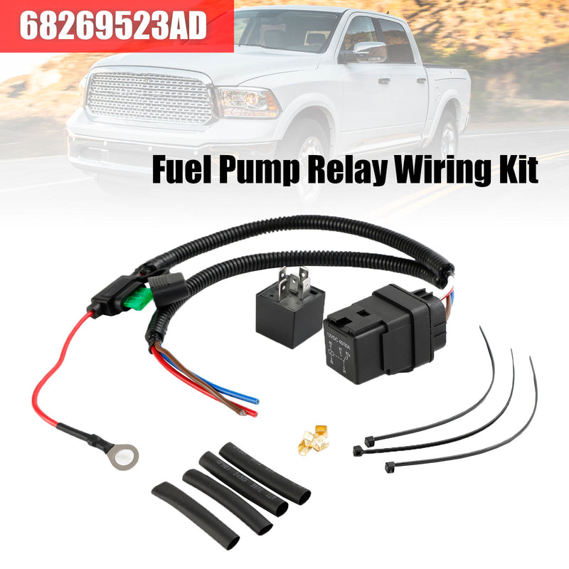 Kit de cableado de relé de bomba de combustible 68269523AD para Jeep Dodge Chrysler Ram 1500 2011-13