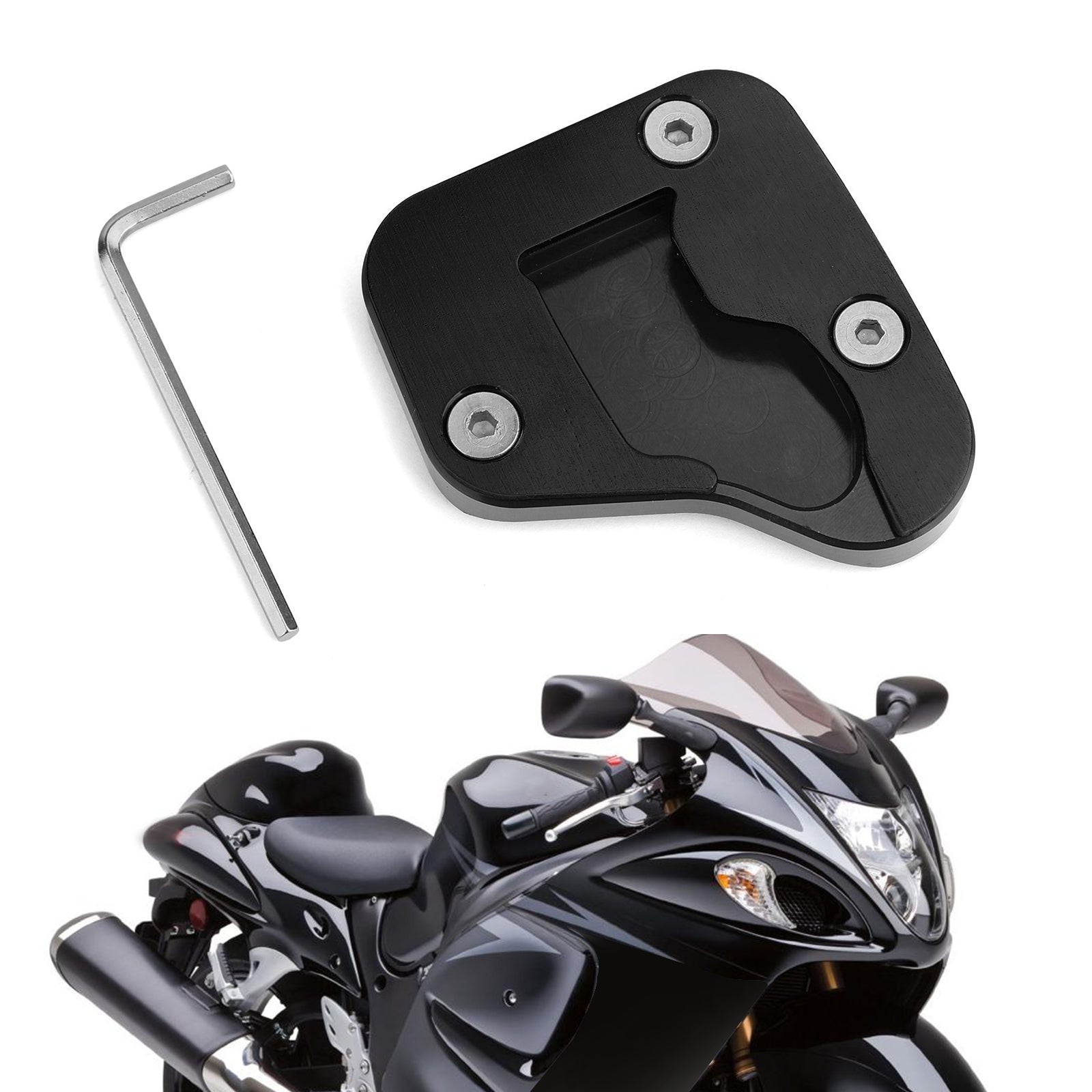 وسادة لوحة تكبير مسند جانبي لسيارة SUZUKI HAYABUSA GSXR 1300R 2008-2019 Generic