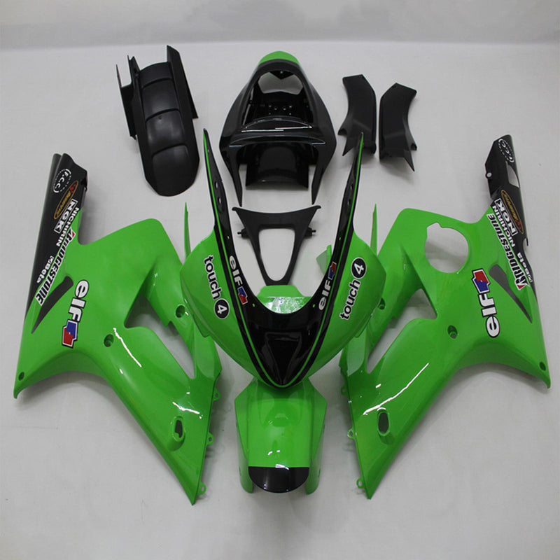 Kawasaki ZX6R 636 2003-2004 Fairing Kit Bodywork Plastic ABS