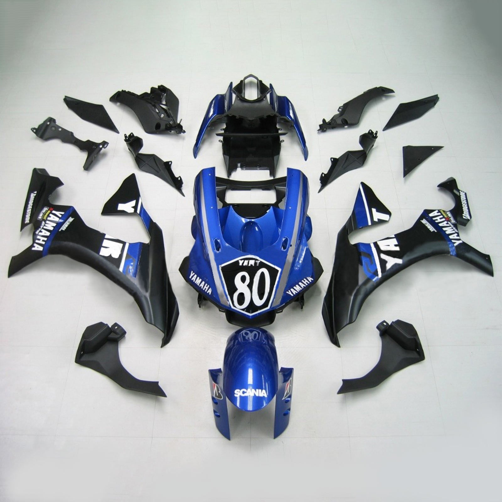 Yamaha YZF R1 2020-2024 Fairing Kit Bodywork Plastic ABS