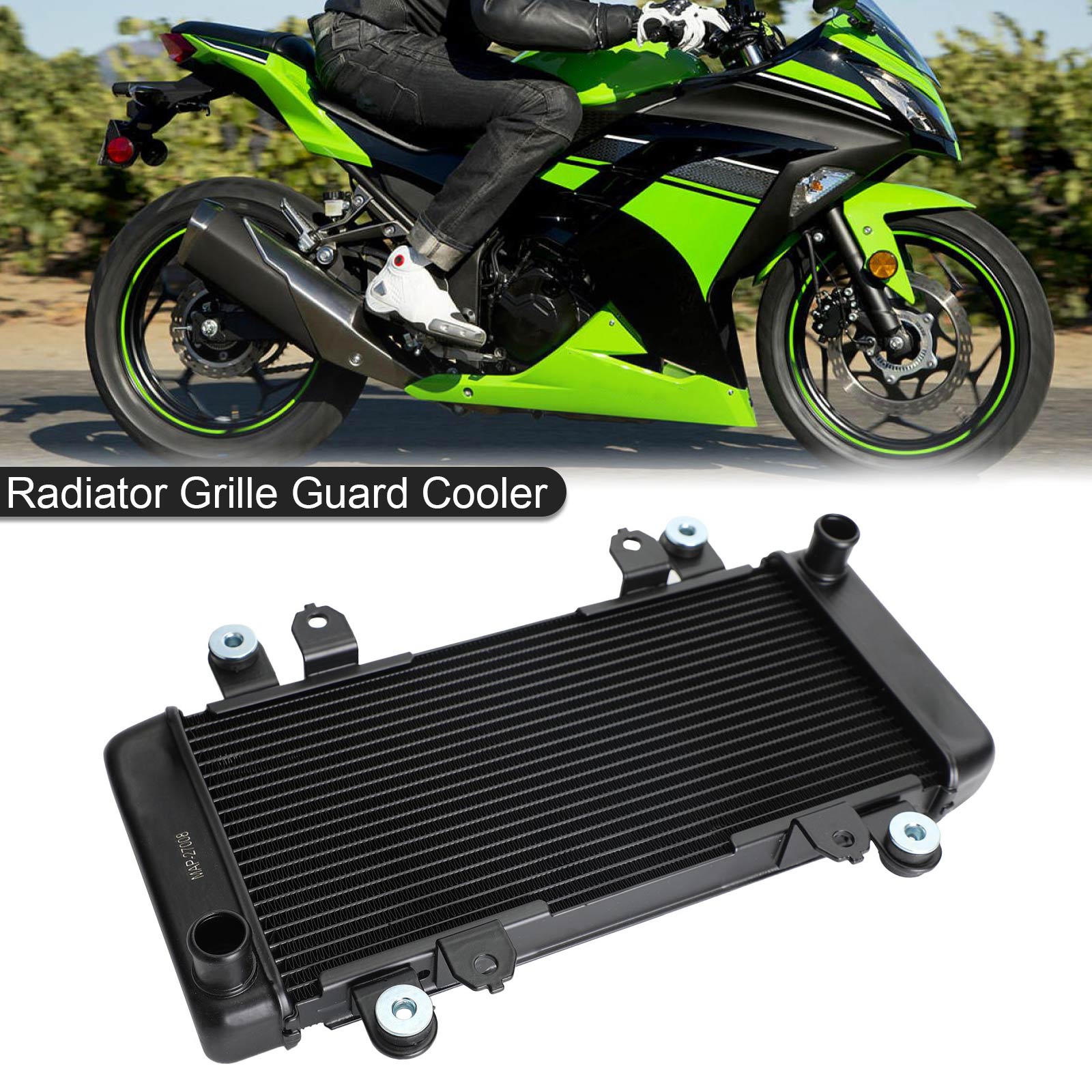 Radiator Guard Cooler Cooling For KAWASAKI NINJA 300 EX300 EX 300 2013-2017 Generic