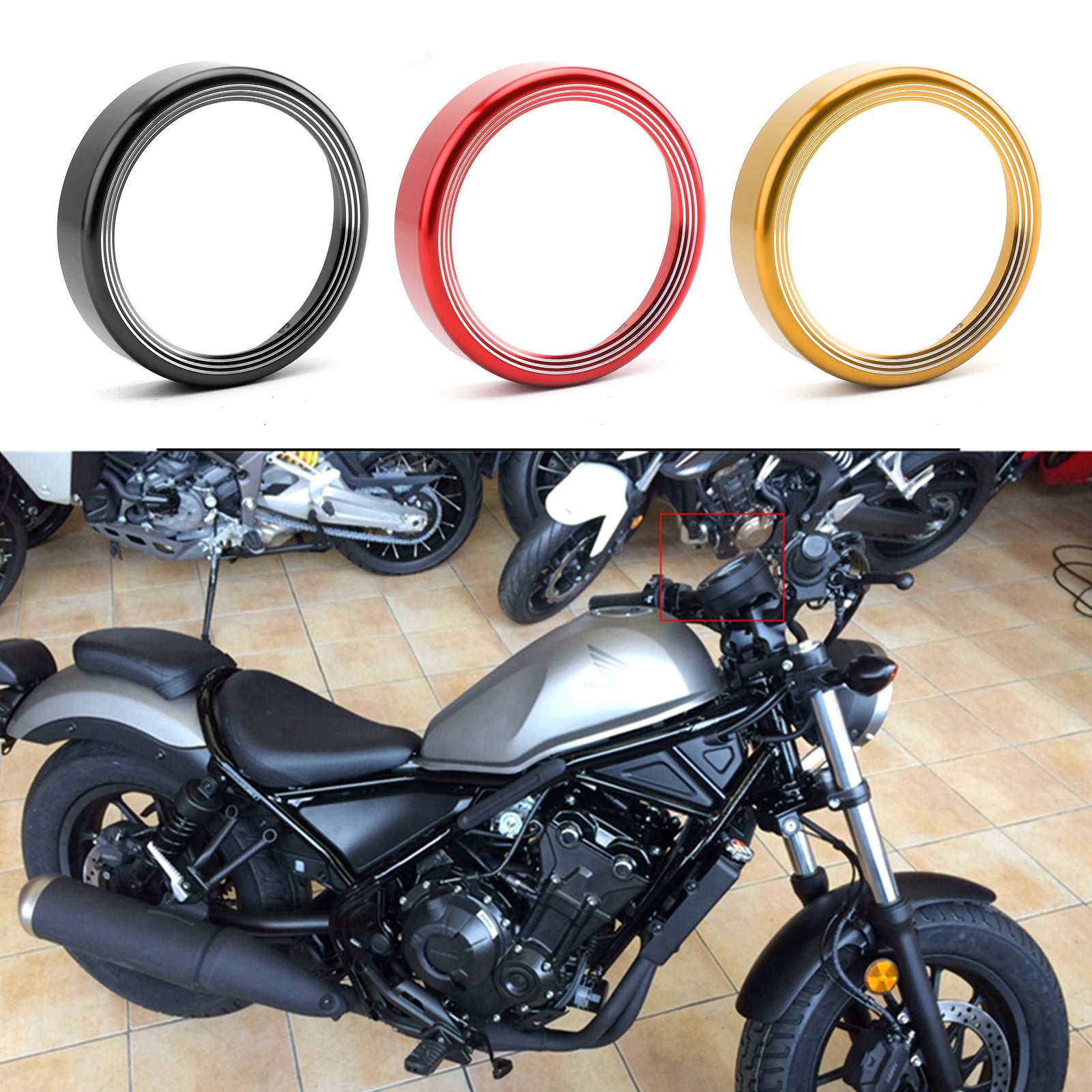 CNC Speed Meter Speedometer Cover Guard For Honda CMX300 CMX500 Rebel 2017-2019