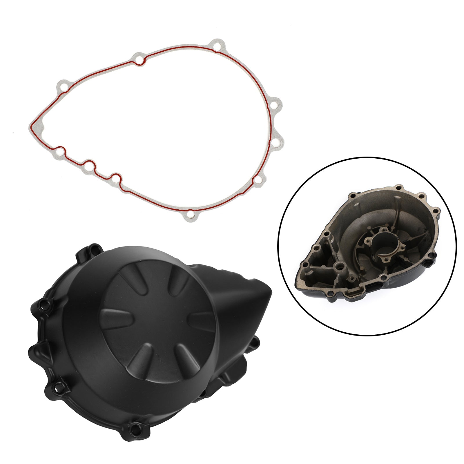 Stator Engine Cover Crankcase For Kawasaki Z750 2007-2009 Generic