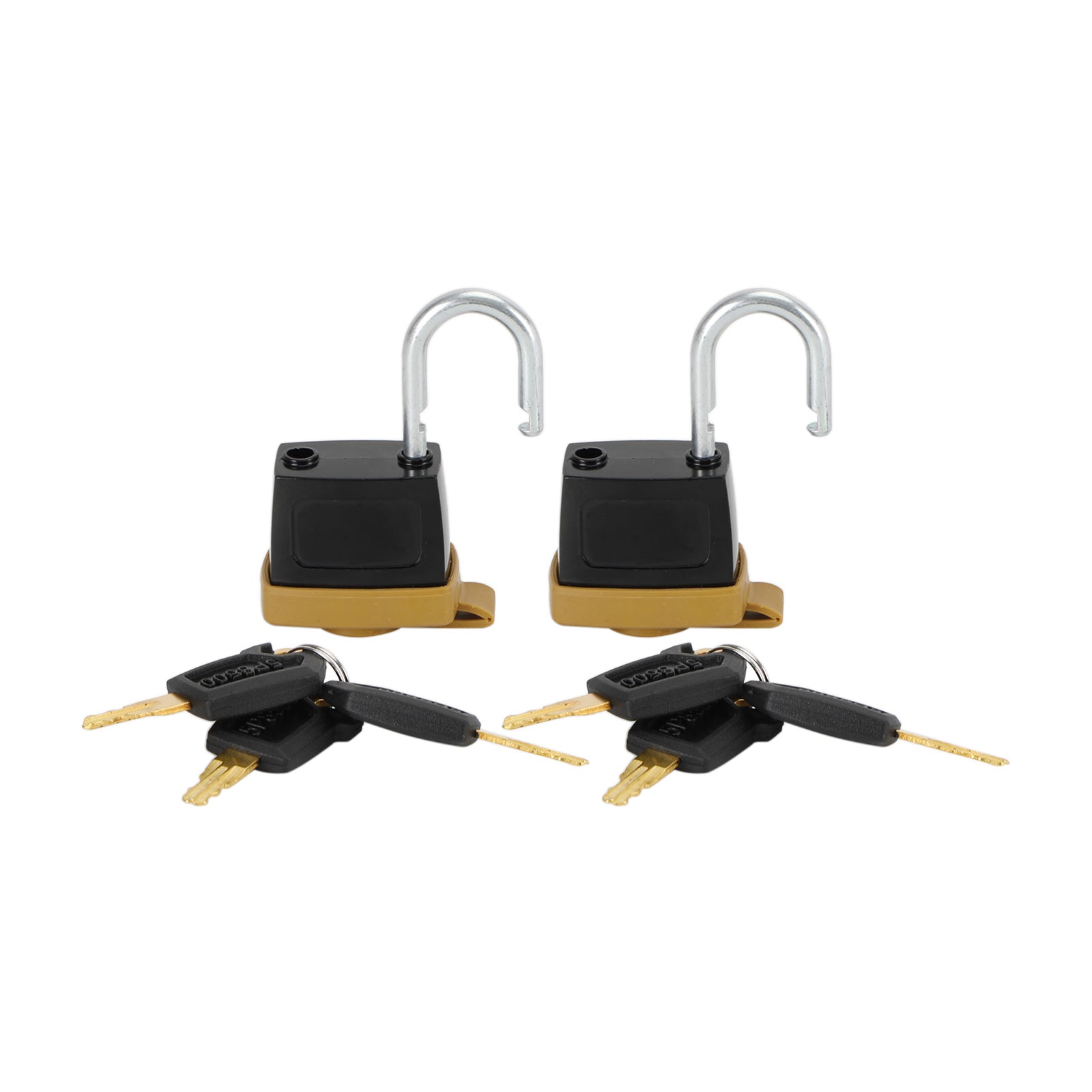 2Set Padlock Pad Lock W/6 New Keys For Caterpillar (CAT) 5P8500 246-2641