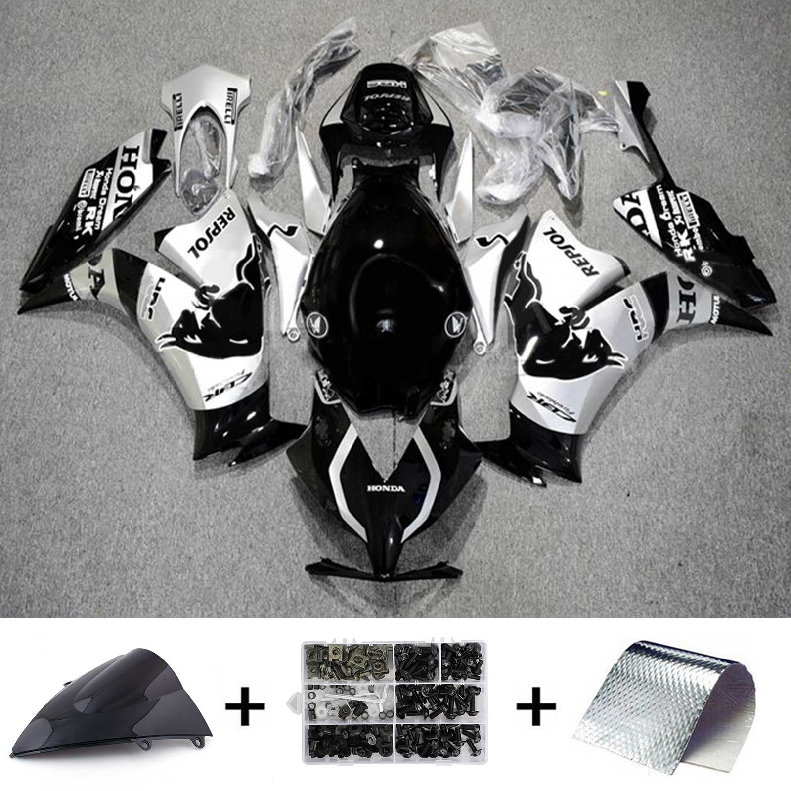 Honda CBR1000RR 2012-2016 Fairing Kit Bodywork Plastic ABS