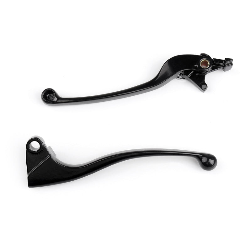 Palancas de embrague de freno para Kawasaki ZX6R ZX9R ZX10R ZX12R negro 