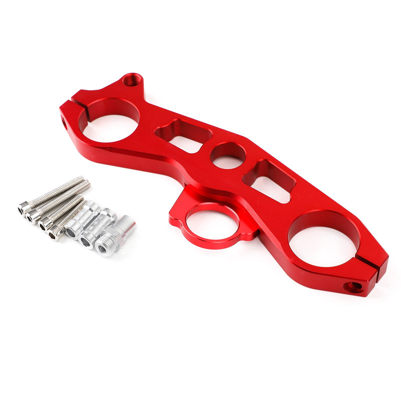 Lowering Triple Tree Front End Upper Top Clamp for Kawasaki Ninja ZX6R 09-12 Generic