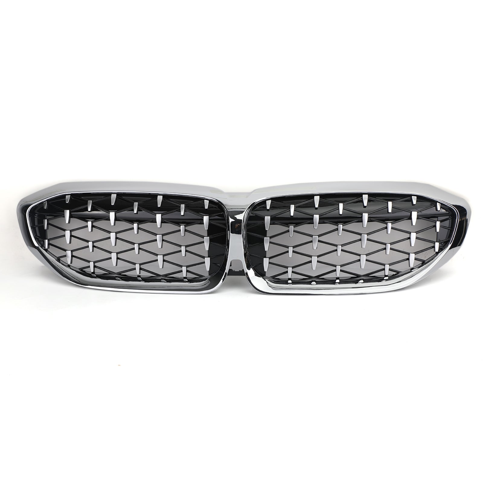 Diamond Style Grill For BMW New 3 Series G20 Racing Chrome Front Kidney Grille Generic