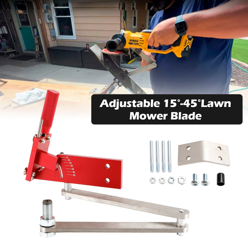 Sharpener Model 5005 Lawn Mower Blade For Straight Standard 15°-45° Adjustable
