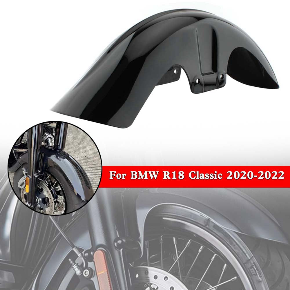 2020 2021 2022 BMW R18 Classic R18 العجلة الأمامية درابزين الطين سبلاش واقى