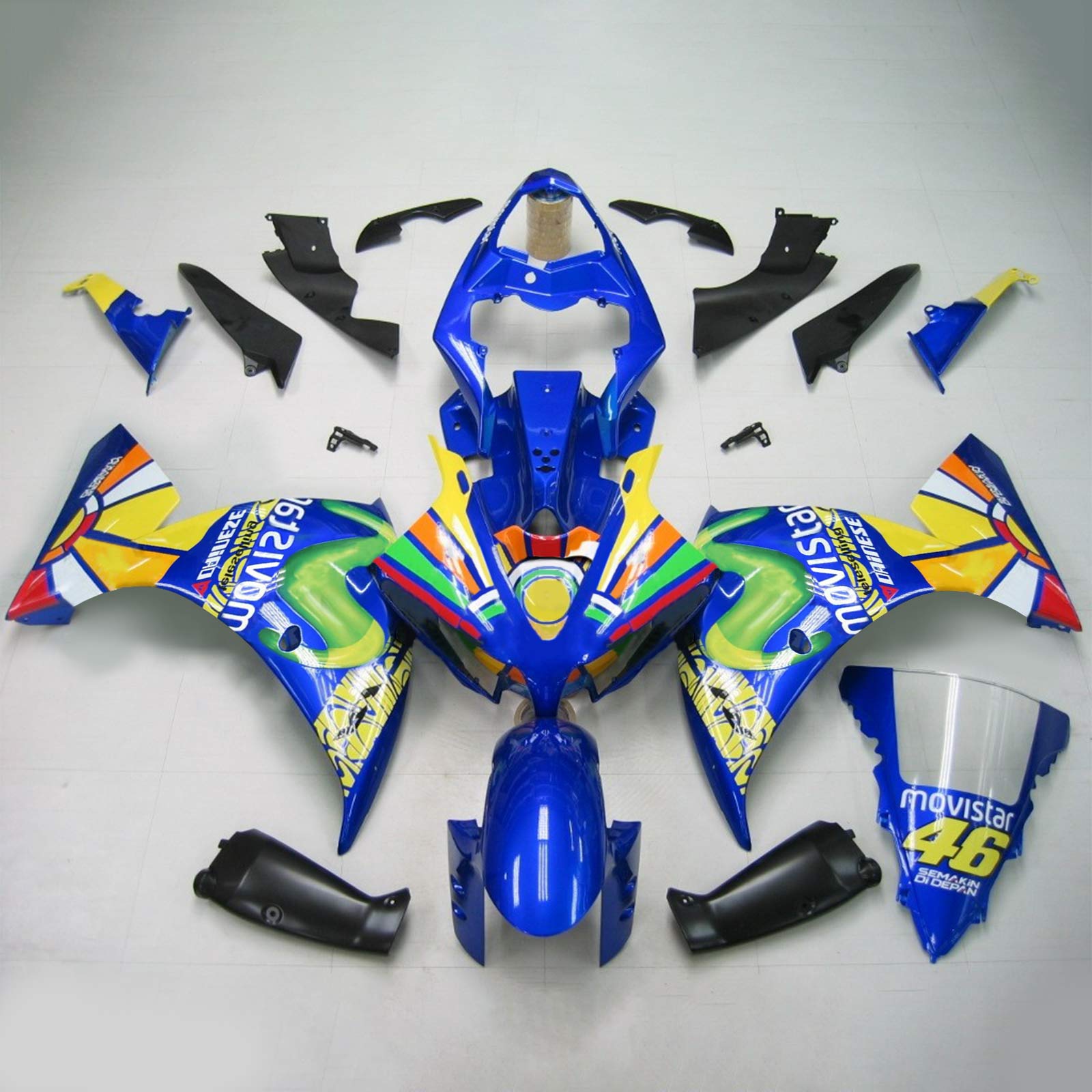 Kit Carenado Para Yamaha YZF 1000 R1 2012-2014 Genérico