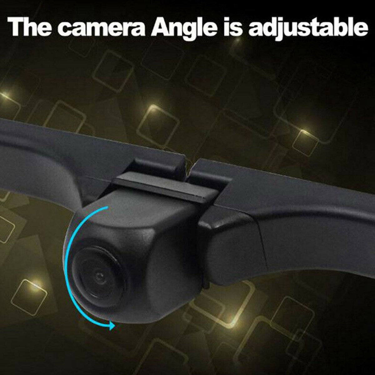 Wireless Car Rear View Backup Camera License Plate Frame Fit For iPhone Android