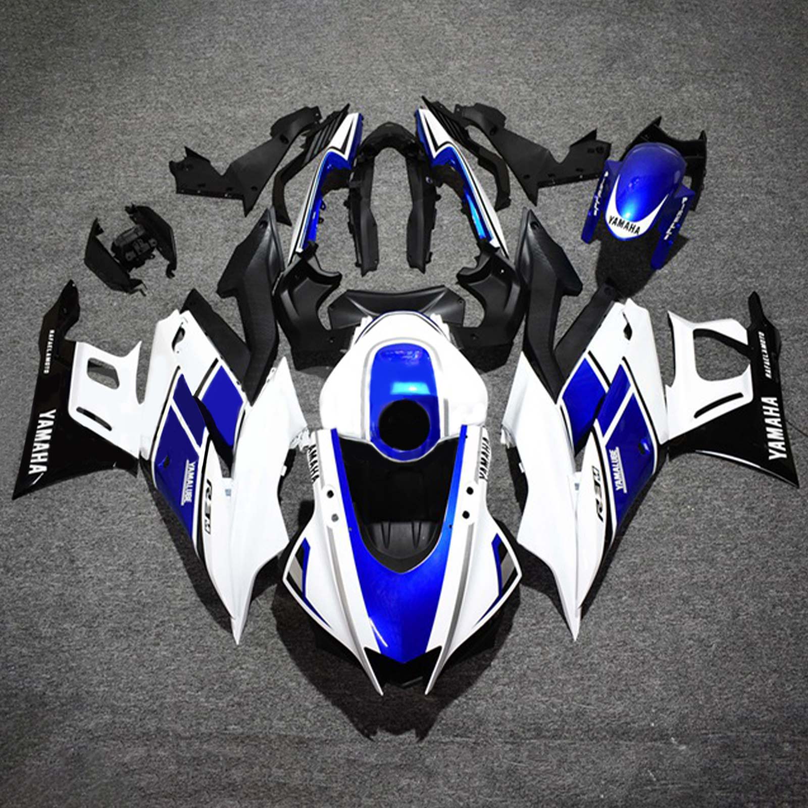 Yamaha YZF-R3 R25 2022-2023 Fairing Kit هيكل السيارة بلاستيك ABS