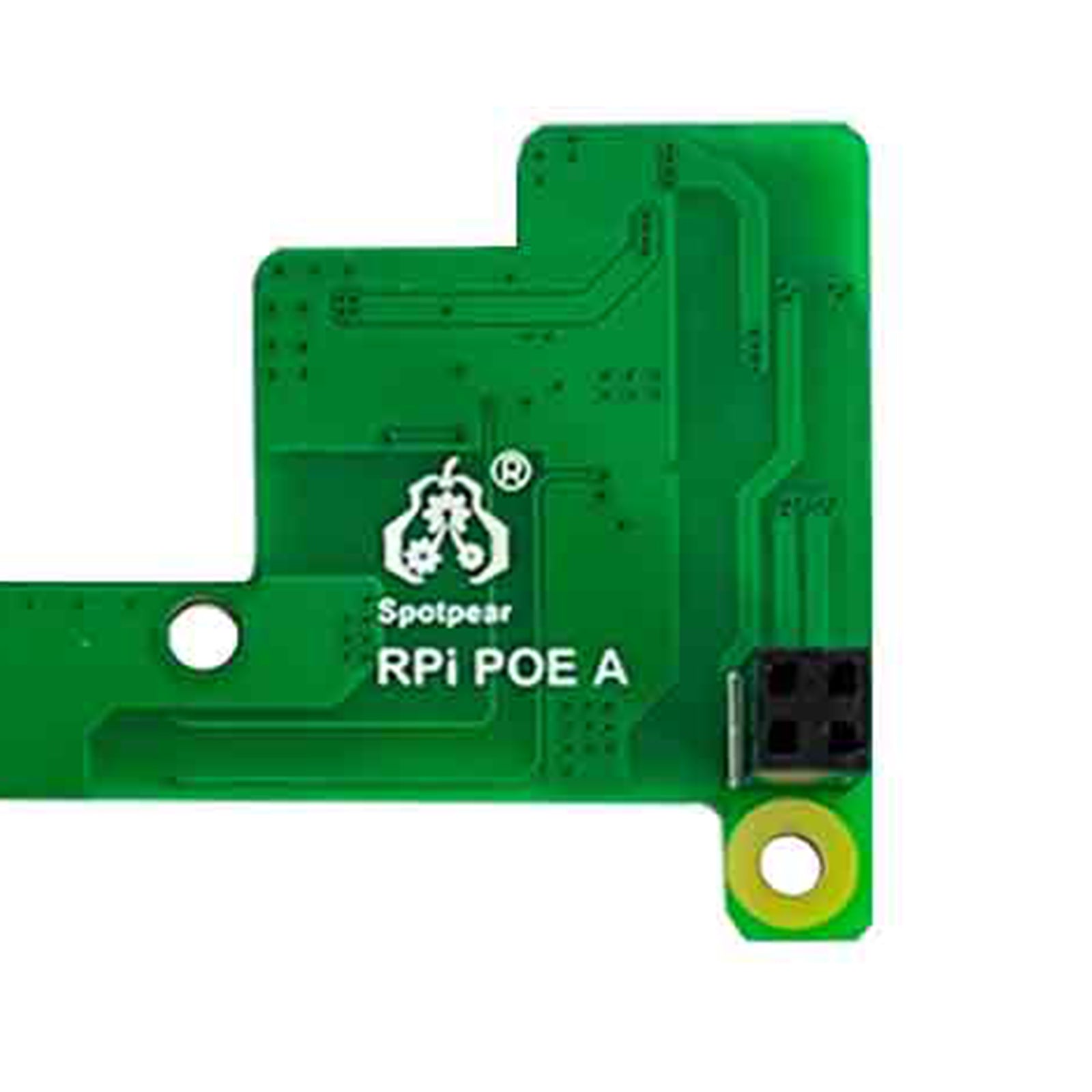 Módulo de expansión de fuente de alimentación Ethernet Raspberry Pi Poe compatible con 3B+/4B con ventilador