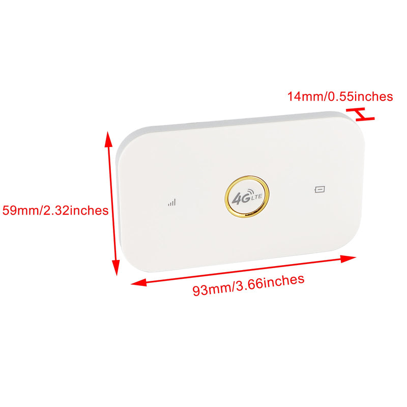 Router portátil WiFi de banda ancha móvil LTE 4G desbloqueado Hotspot con batería de litio