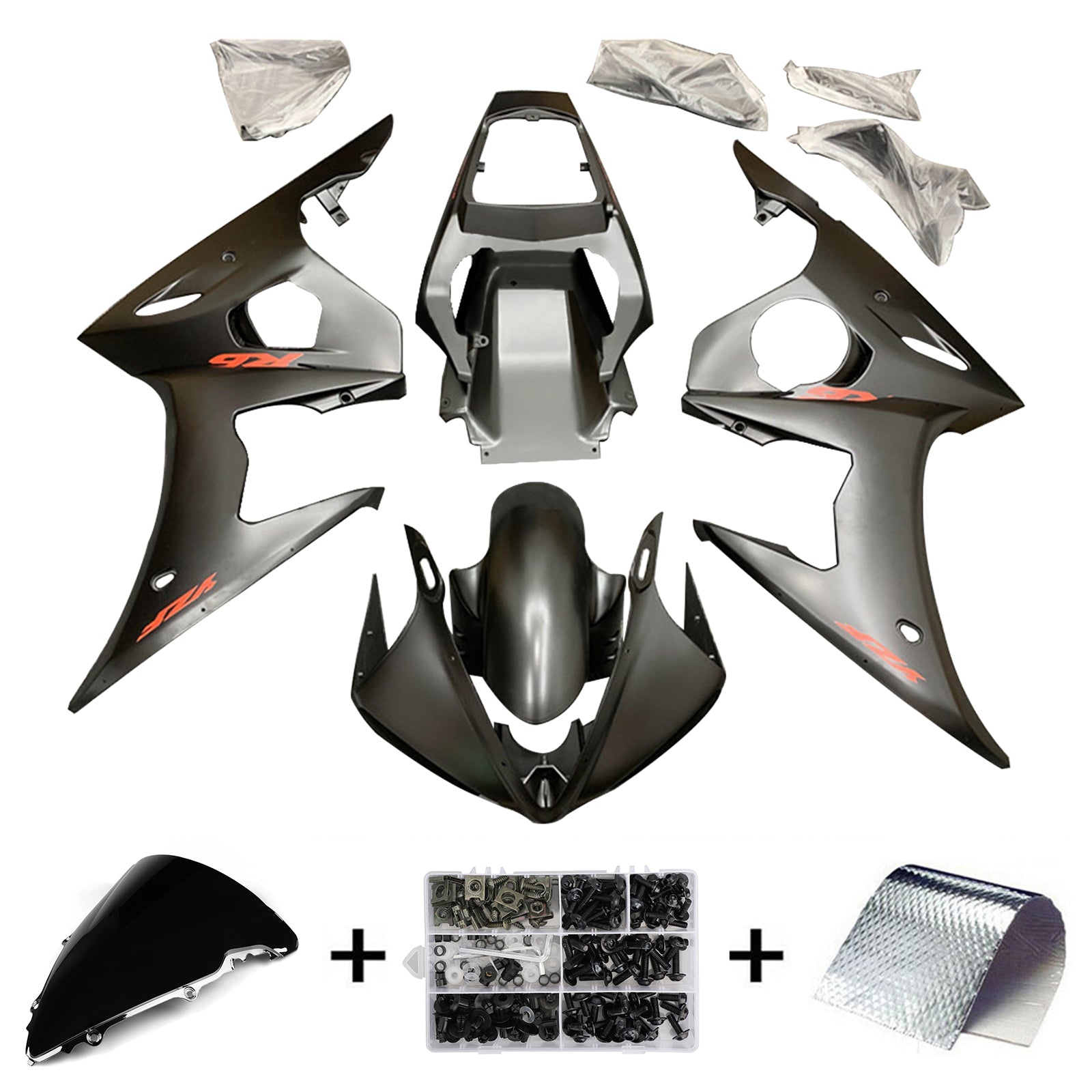 Yamaha YZF 600 R6 2003-2004 R6S 2006-2009 Fairing Kit Bodywork