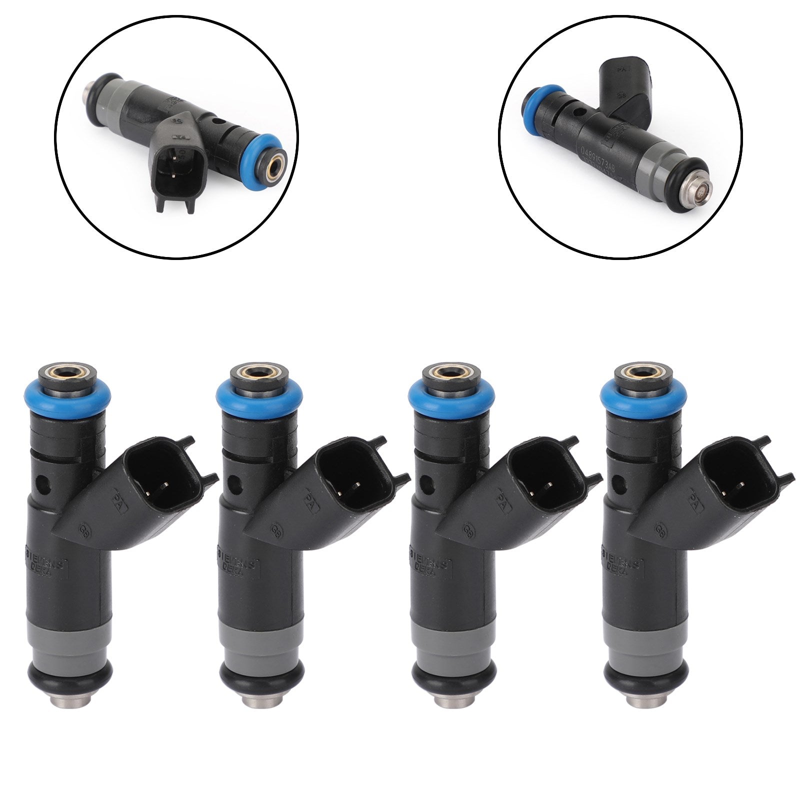 4pcs Fuel Injectors Fit Chrysler Sebring Pt Cruiser Caravan Neon Stratus 2.4L Generic