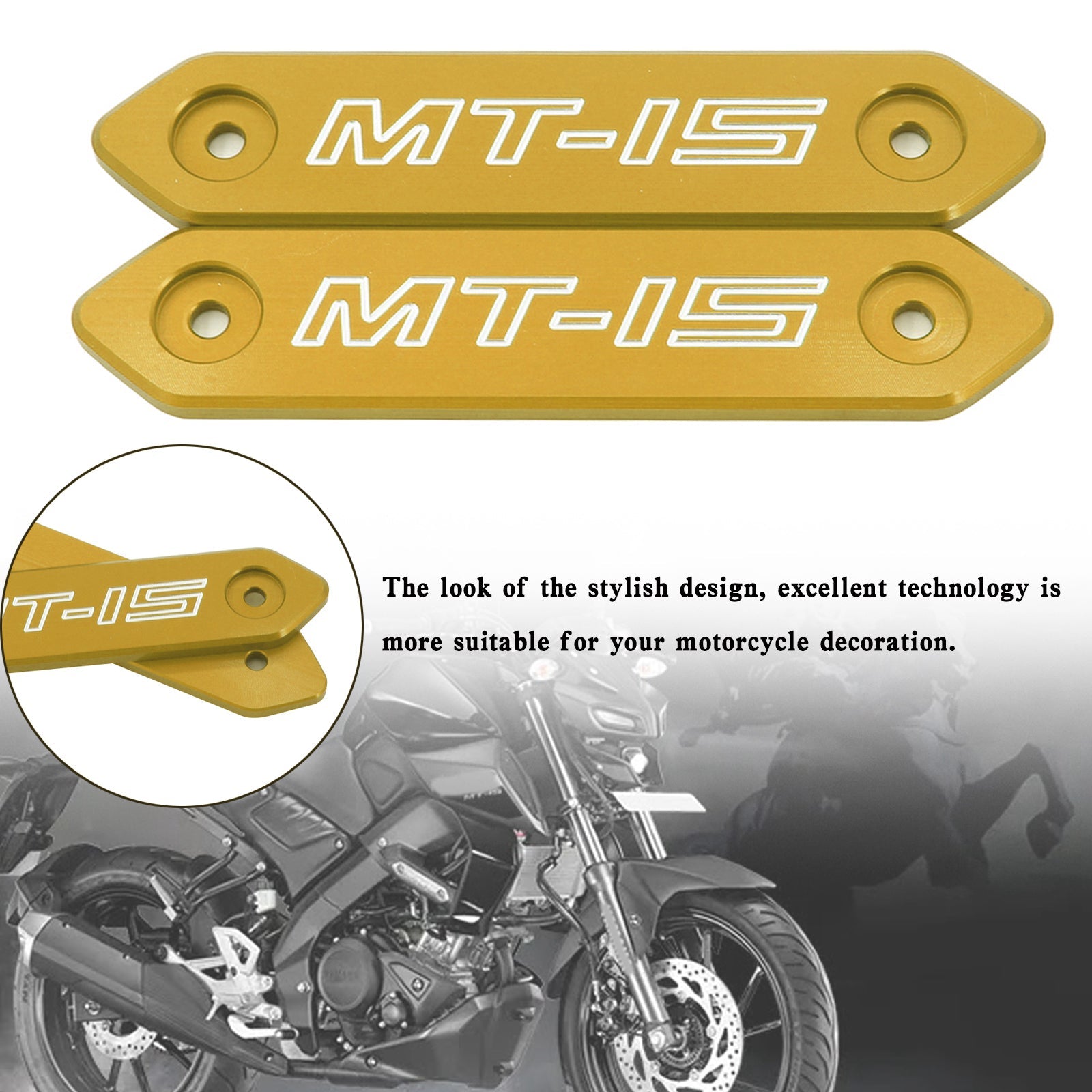 Aluminum Alloy Accessories Body Cover For Yamaha MT 15 MT-15 MT15 2018-2020 Generic