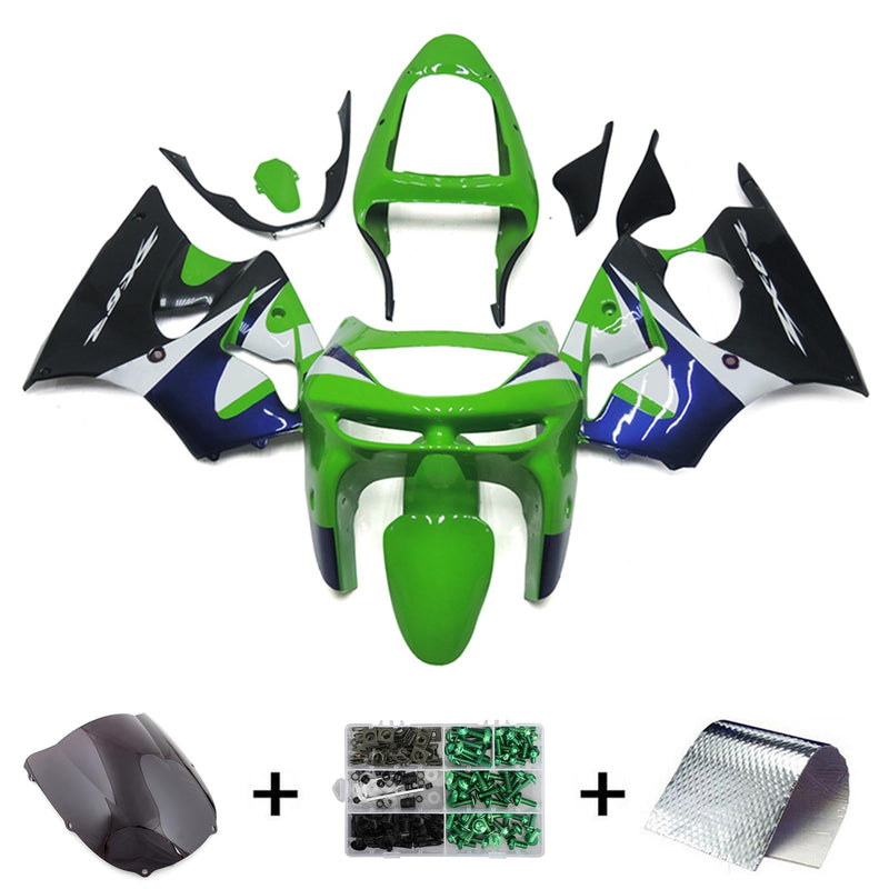 Kawasaki ZX6R 1998-1999 Fairing Kit Bodywork Plastic ABS