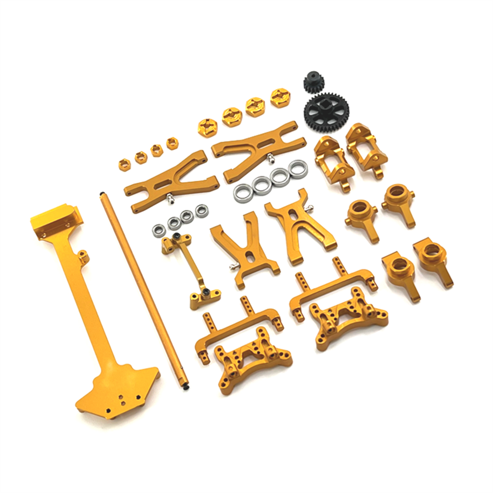 Piezas de reparación de automóviles RC, piezas de Metal mejoradas para 1/18 Wltoys A949 A959 A969 A979 K929