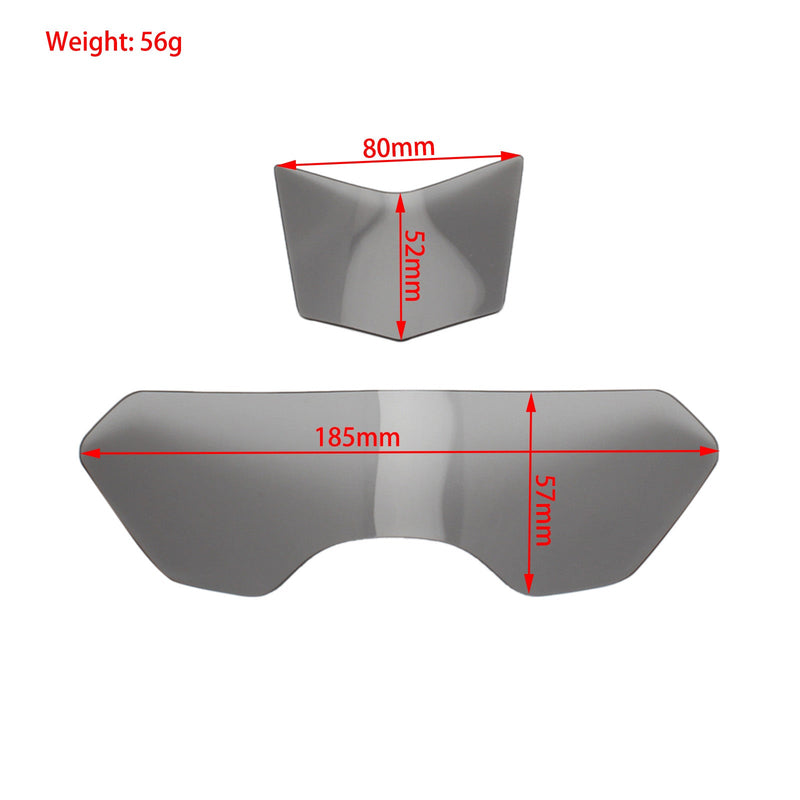 Front Headlight Lens Protection Fit For Yamaha Mt-15 M-Slaz M Slaz 16-18 Smoke Generic