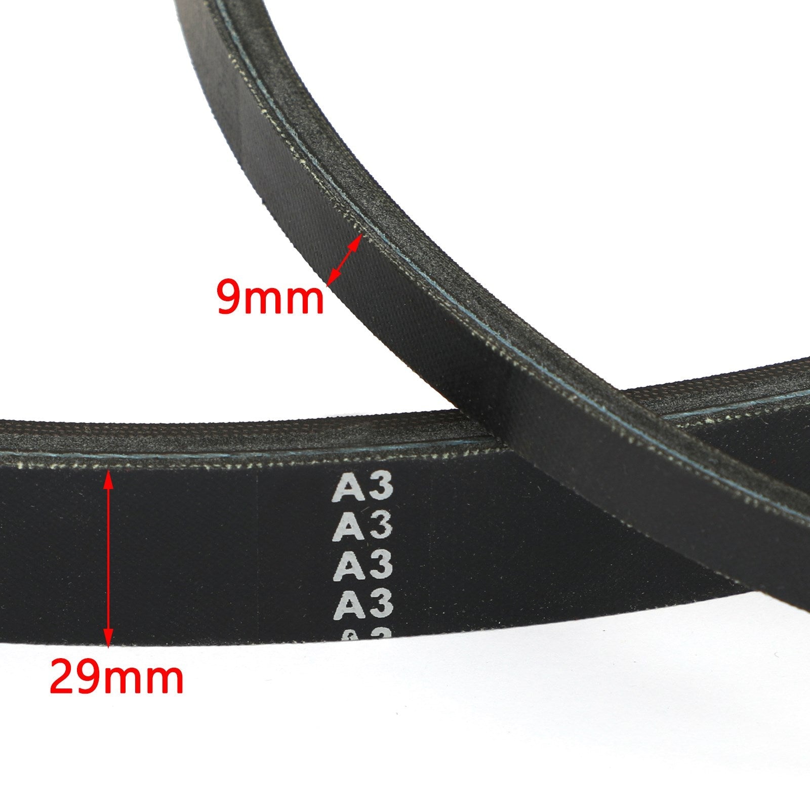 Starter Generator Belt Drive Belt for DS Golf Club Car FE290 FE350 1997 1016203 CLUB CAR STARTER GENERATOR & DRIVE BELT 1997-UP DS & PRECEDENT 101916701 1016203 Starter Generator Drive Belt for Club Car 1997-UP DS Precedent 101916701 1016203 Generic