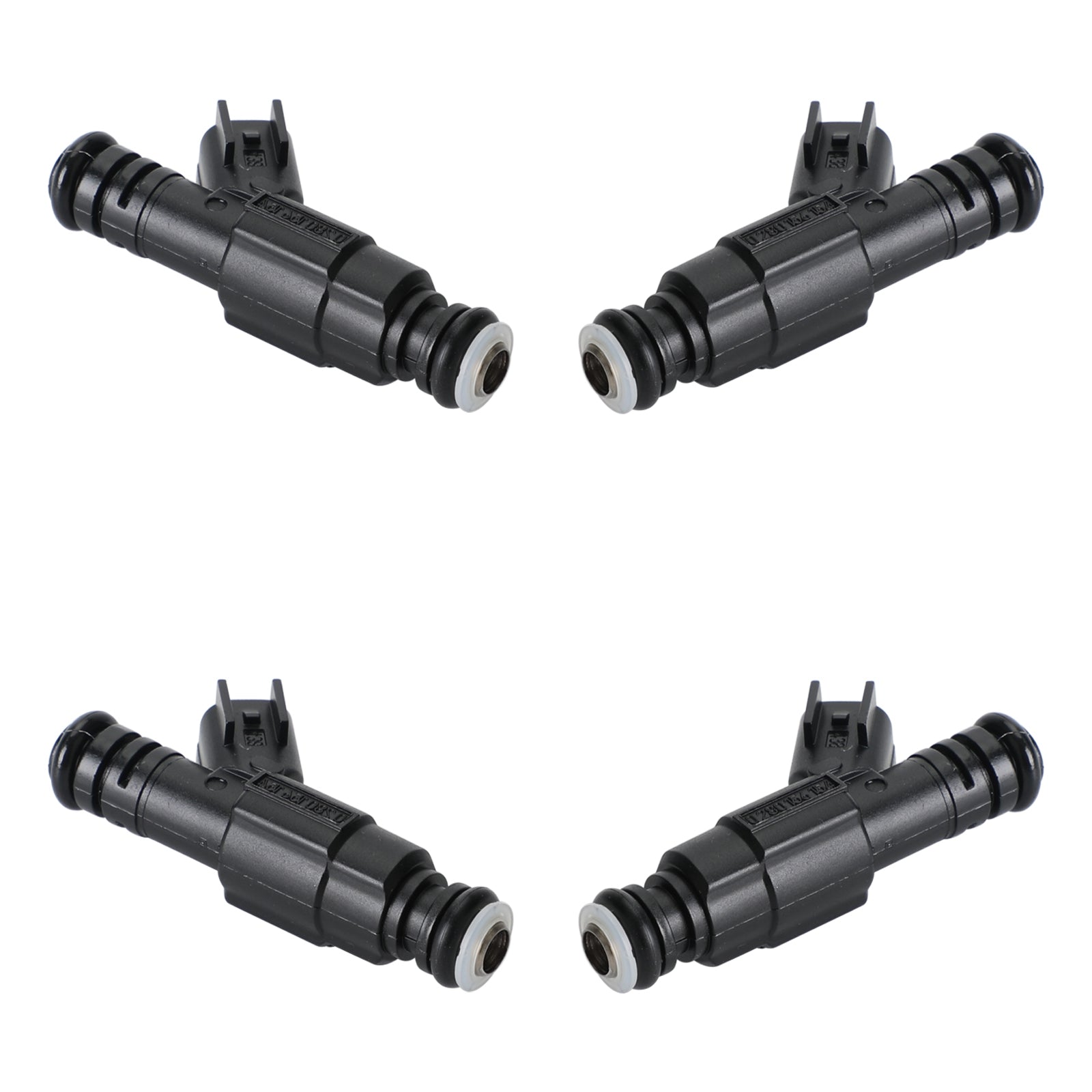 4PCS Fuel Injectors 0280156154 fit Ford C-MAX Fiesta Focus Mondeo 1.8L 2.0L Generic