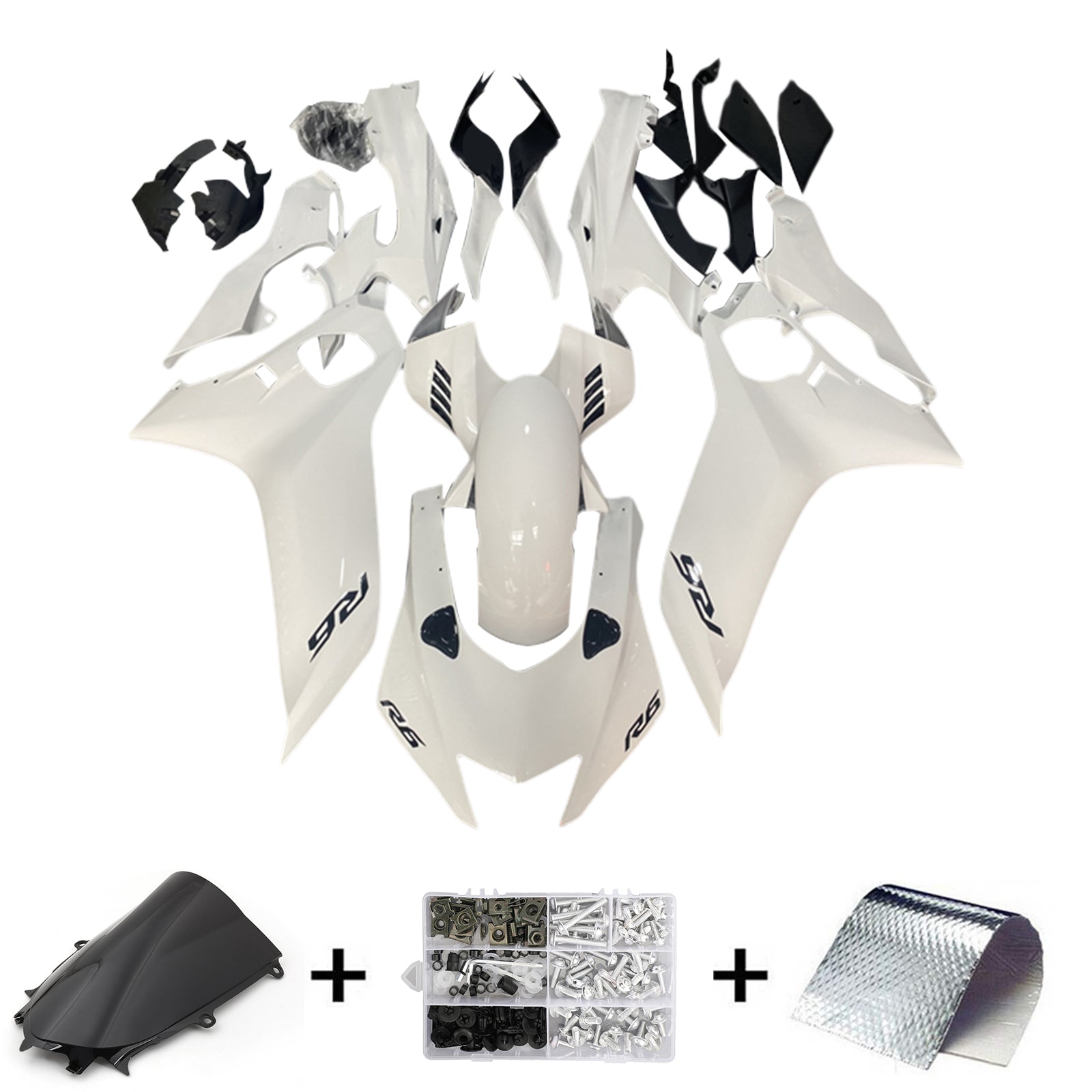 Yamaha YZF-R6 2017-2023 Fairing Kit Bodywork Plastic ABS