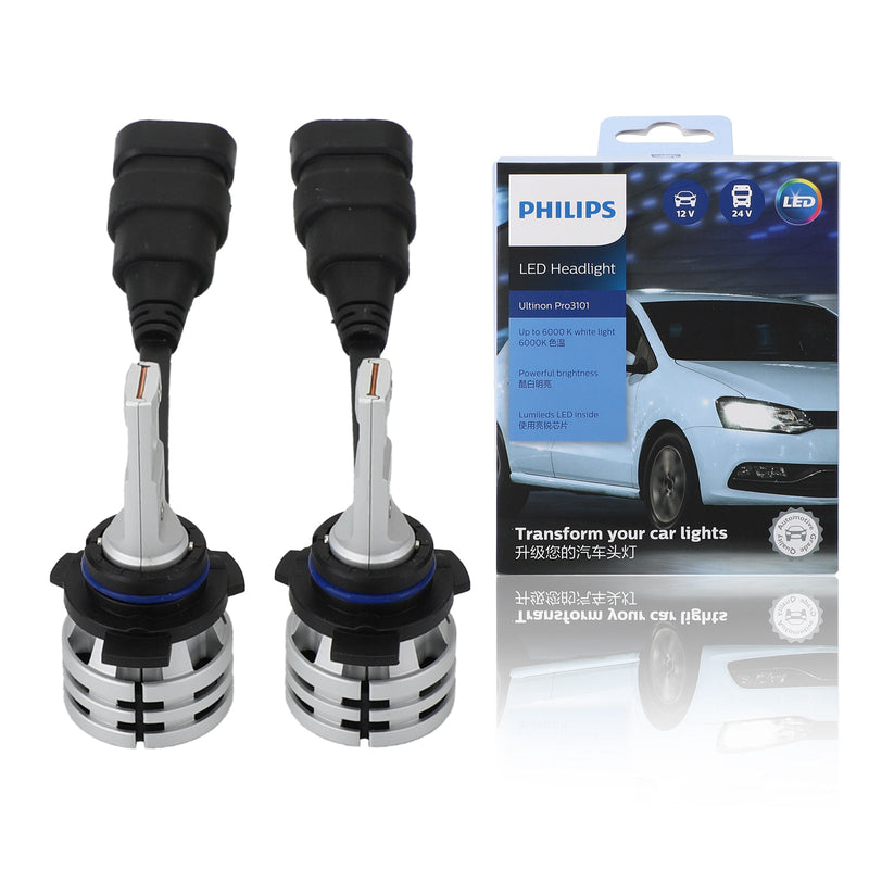 For Philips Ultinon Pro3101 HL 24W 6000K LED Headlights Set Generic