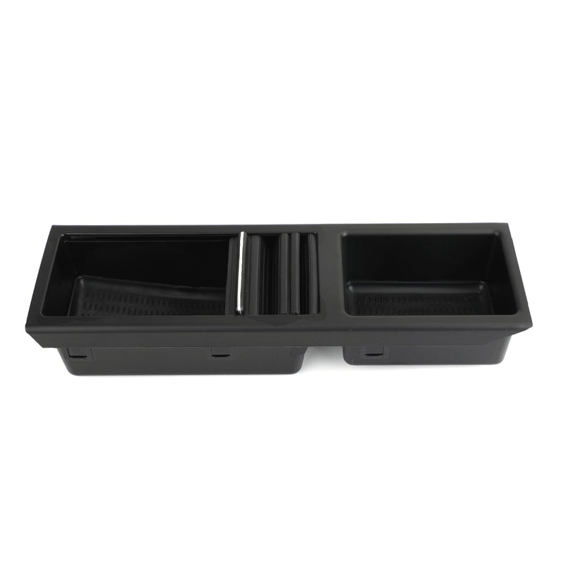 Portavasos de almacenamiento para consola central delantera negra compatible con BMW E46 3 Series 1998-2007 genérico