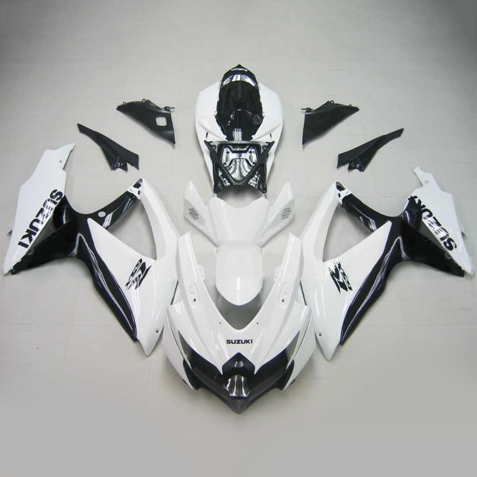 سوزوكي GSXR 600/750 2008-2010 الهدايا المجمعة هيكل السيارة البلاستيك ABS K8