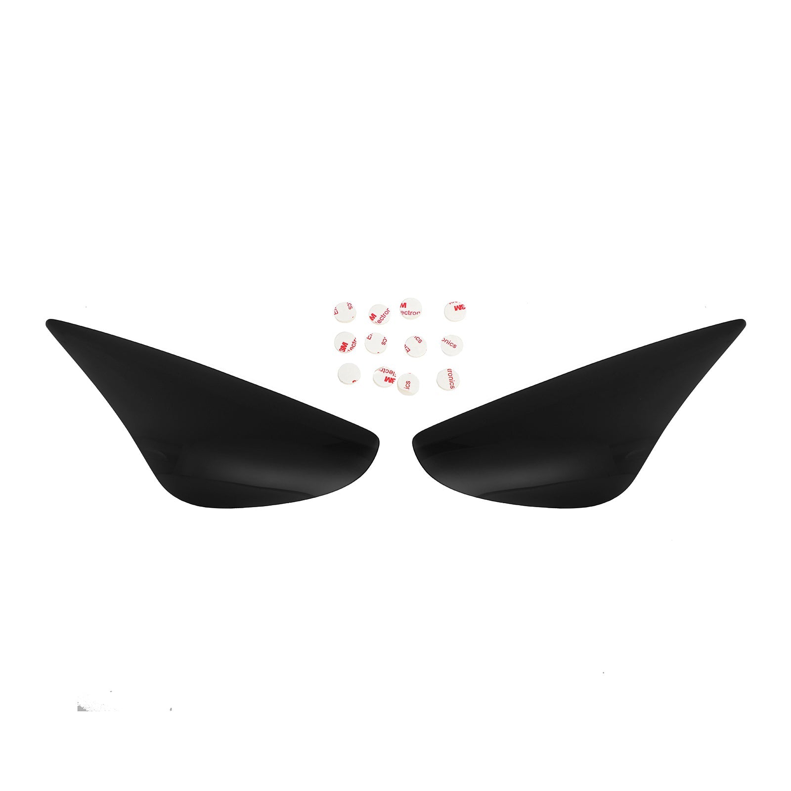 Front Headlight Lens Protection Cover Fits For Kawasaki Zx-6R Zx 6R 636 Black Generic