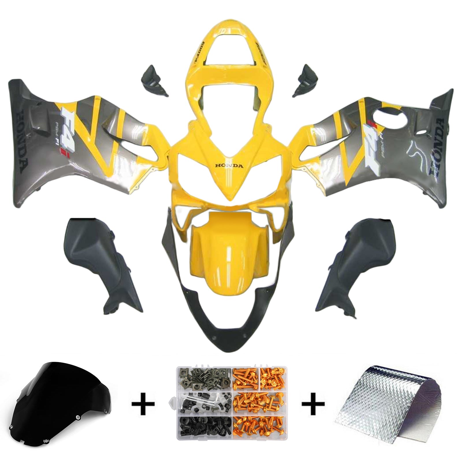 Honda CBR600 F4i 2001-2003 Fairing Kit Bodywork Plastic ABS