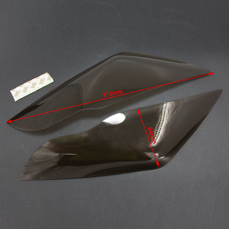 حماية عدسة المصباح الأمامي مناسبة لـ Kawasaki Zx-10R Zx 10R 2011-2015 Smoke Generic