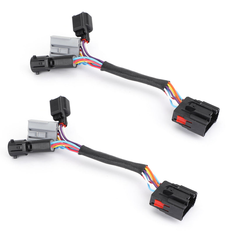 2X Wiring Harness Adaptertow Mirrors Adapter For Ford F250-F550 99-07 Generic CA Market