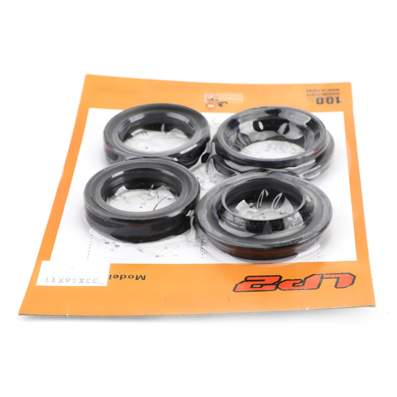 Kit de sellado y polvo de horquilla para Kawasaki KLX140L KLF150 KLX125C KX65 00-18 92049-1524 Genérico