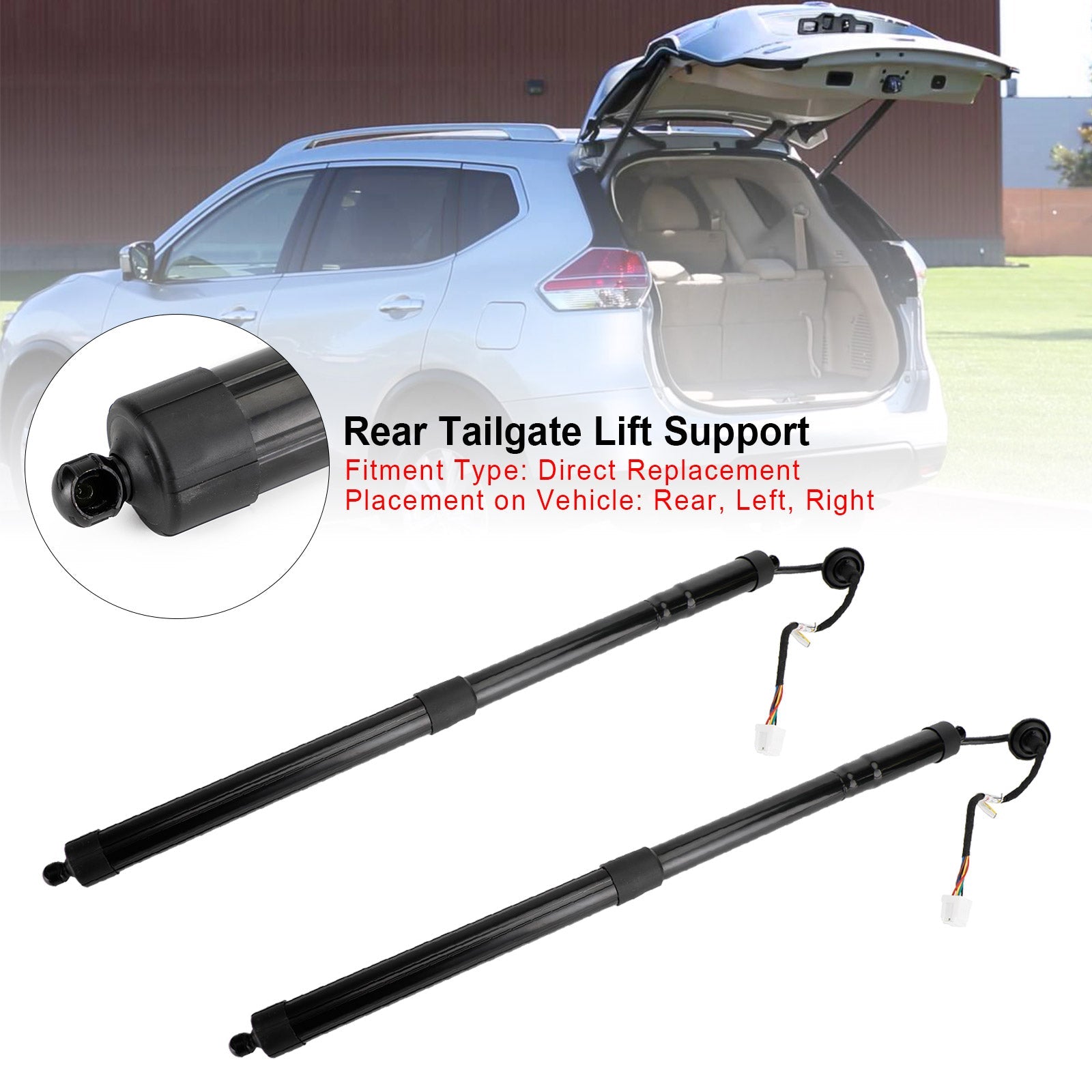 2014-2019 Nissan Rogue S SL SV Sport Utility 4-Door 2.5L 2PCS Electric Tailgate Struts 905614BA4A Fedex Express