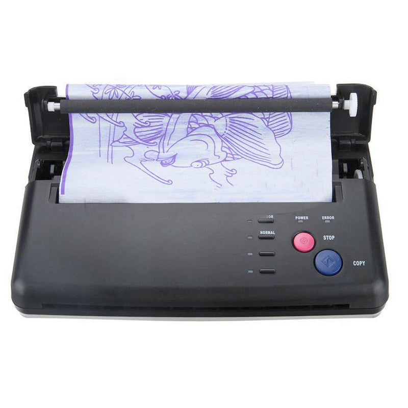 Black Tattoo Transfer Copier Printer Machine Thermal Stencil Paper Maker