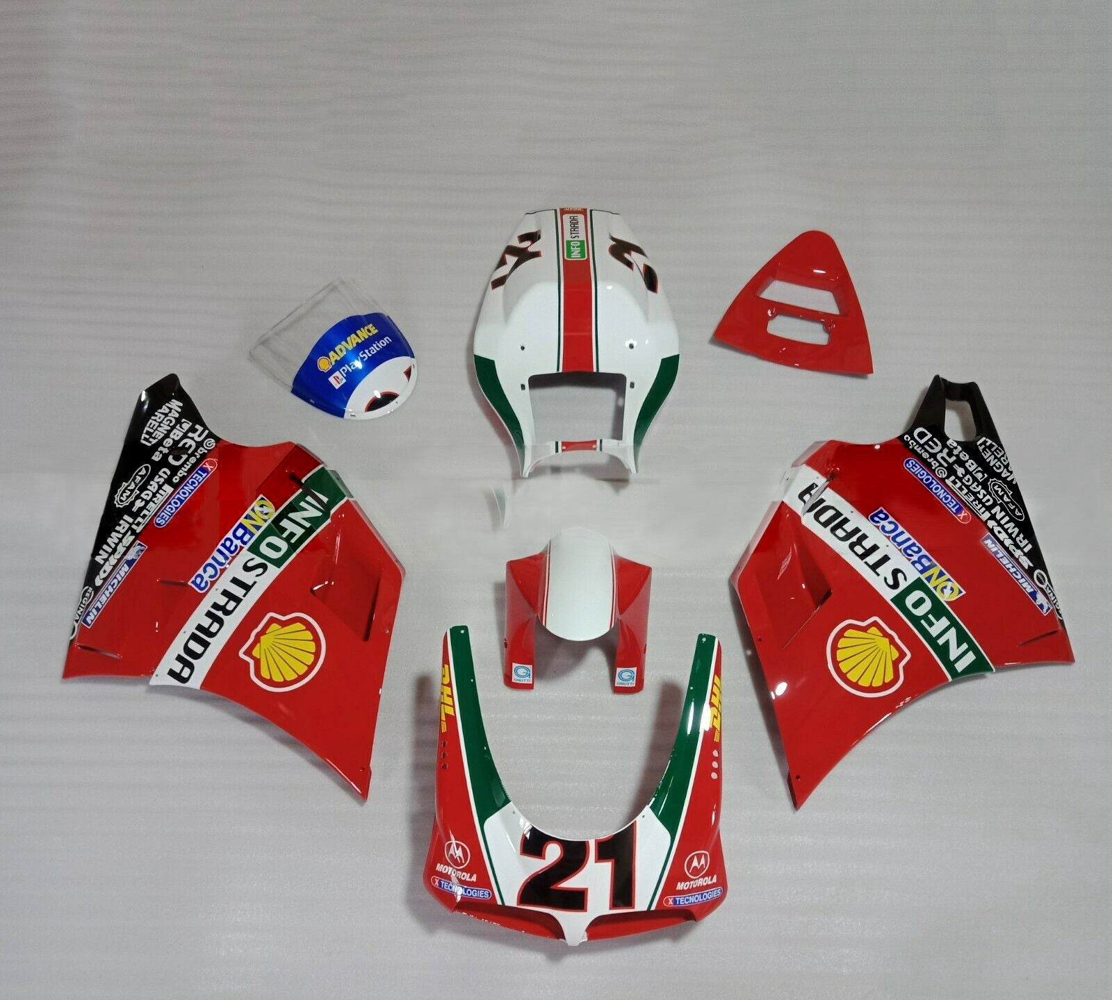 Fairing Kit Bodywork ABS fit For Ducati 996 748 1996-2002 Generic