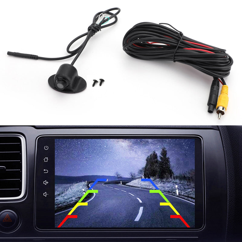 360° Backup Rear View Parking Camera HD CCD CMOS Side View Night Car Rear Front