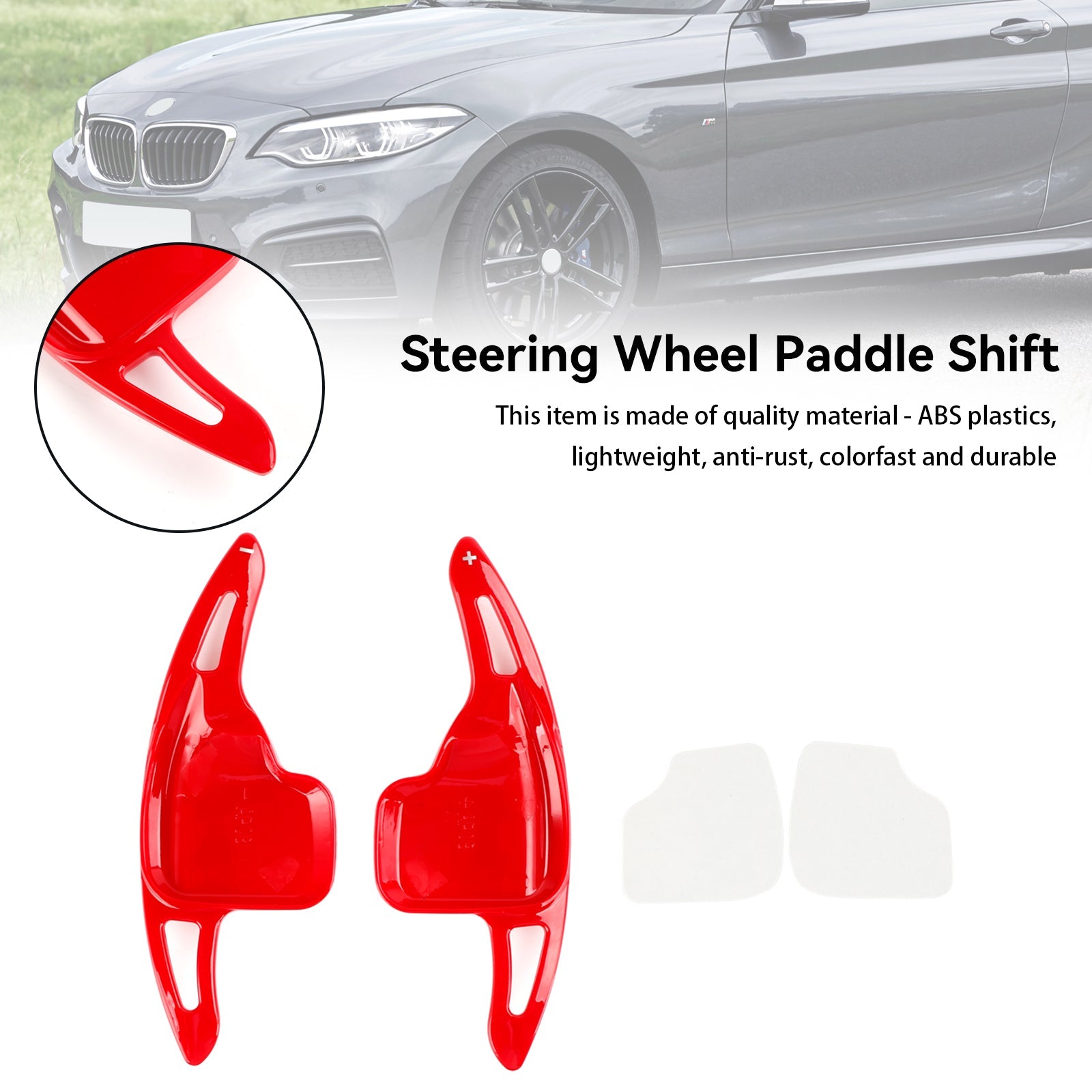 Steering Wheel Paddle Shifter Extension Cover Fit BMW F22 F30 F31 F32 X1 X2