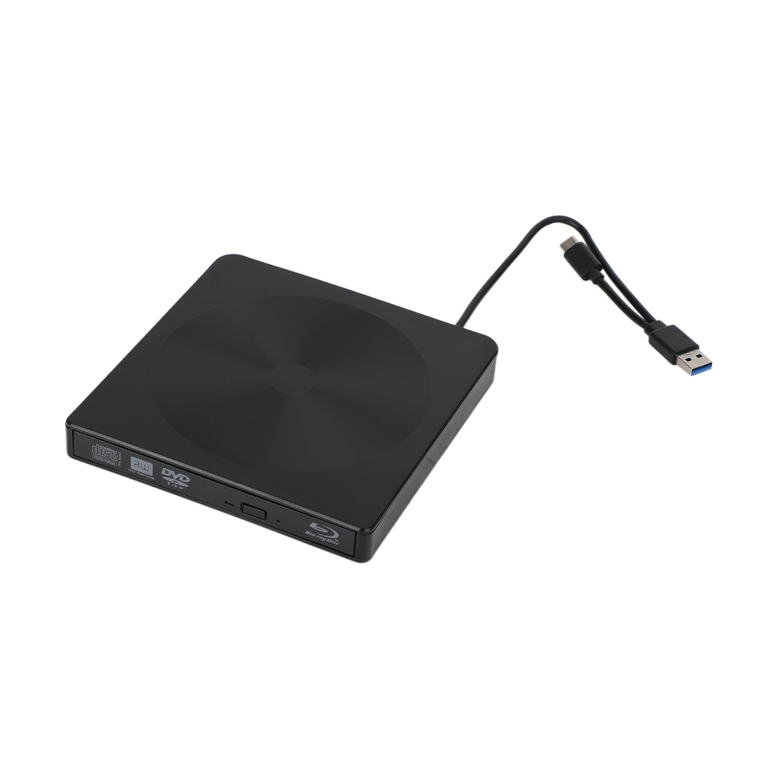 USB 3.0 External DVD Blu ray Drive BD Player Read/Write 2 IN 1 Portable Burner