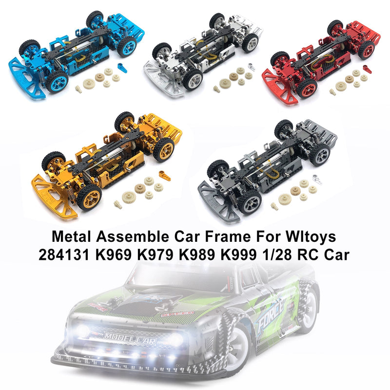 Metal Assemble Car Frame For Wltoys 284131 K969 K979 K989 K999 1/28 RC Car