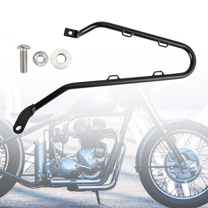 Triumph Bobber 2017-2023 Soporte de montaje para alforja lateral negro izquierdo