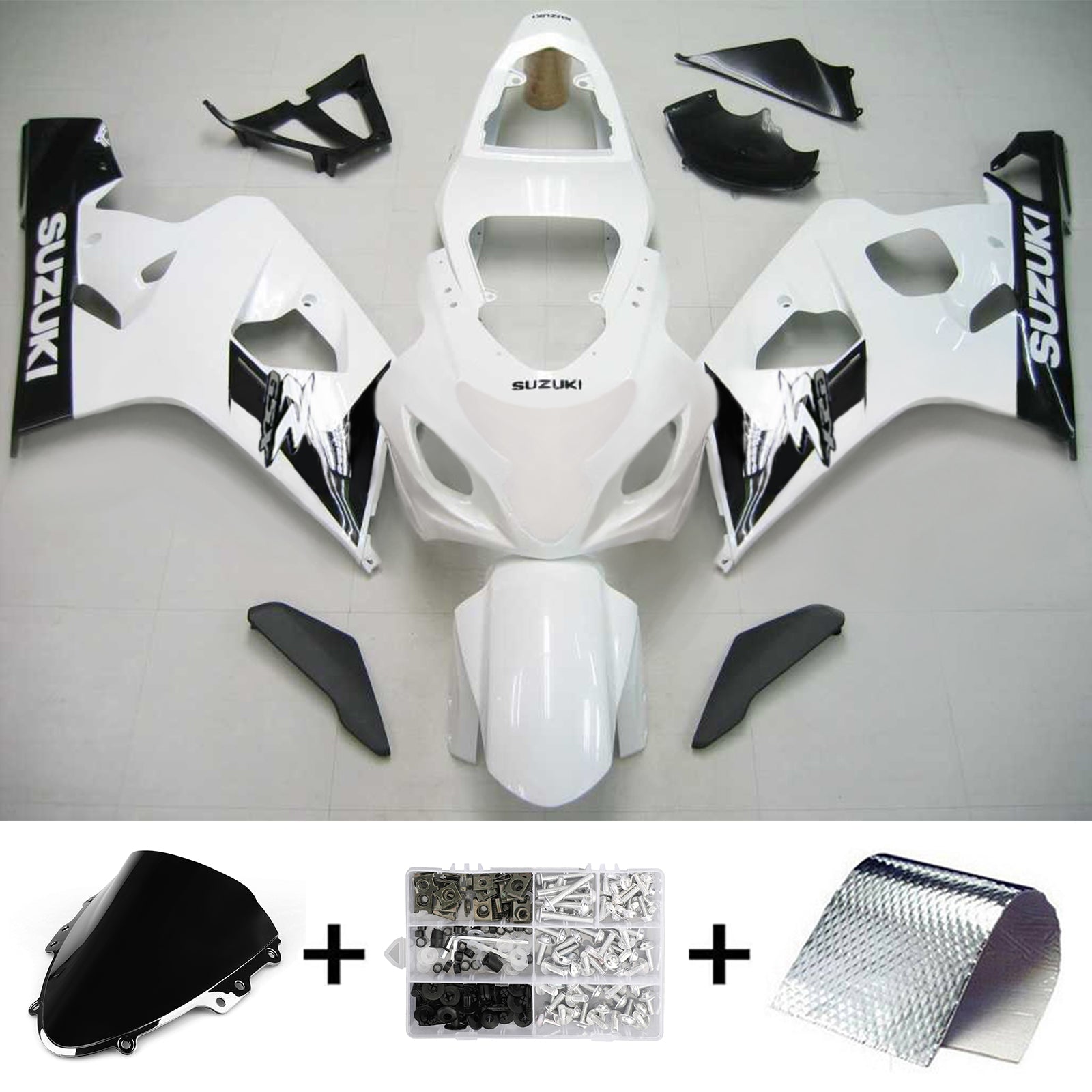 Suzuki GSXR 600/750 2004-2005 Fairing Kit Bodywork Plastic ABS