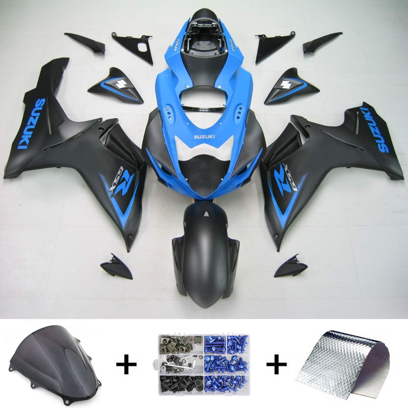 Suzuki GSXR 600/750 2011-2024 K11 Fairing Kit Bodywork Plastic ABS