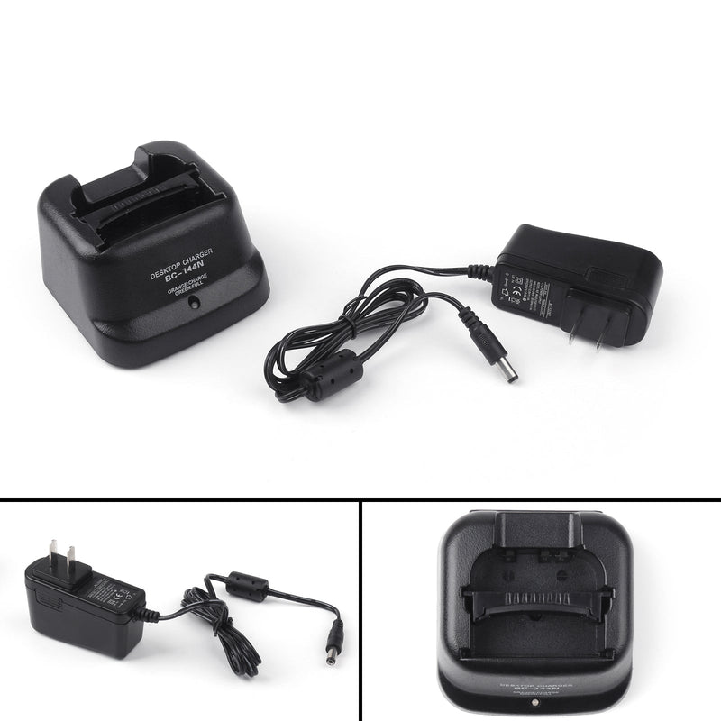 BC-144N Desktop Charger for ICOM IC-V82 IC-V8 IC-T3H IC-F30GT/GS IC-F40GT/GS