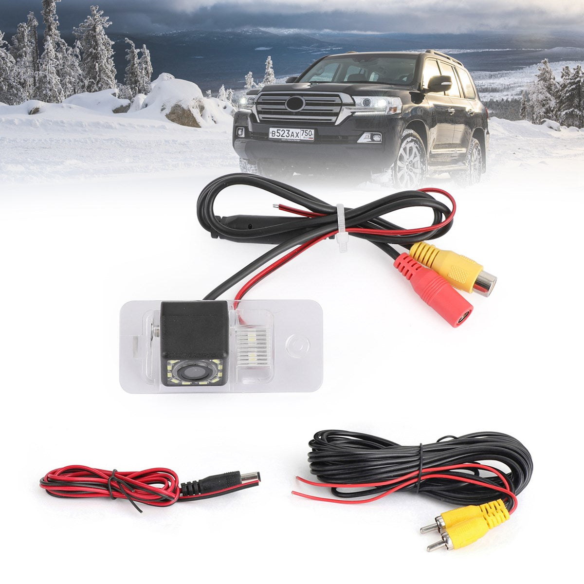 Car Rear View Camera CDD 12LED for A8 A6 A4 A3 Q7 S5 S6 S8 RS4 RS6 A4L/Q5/A5/TT CA Market